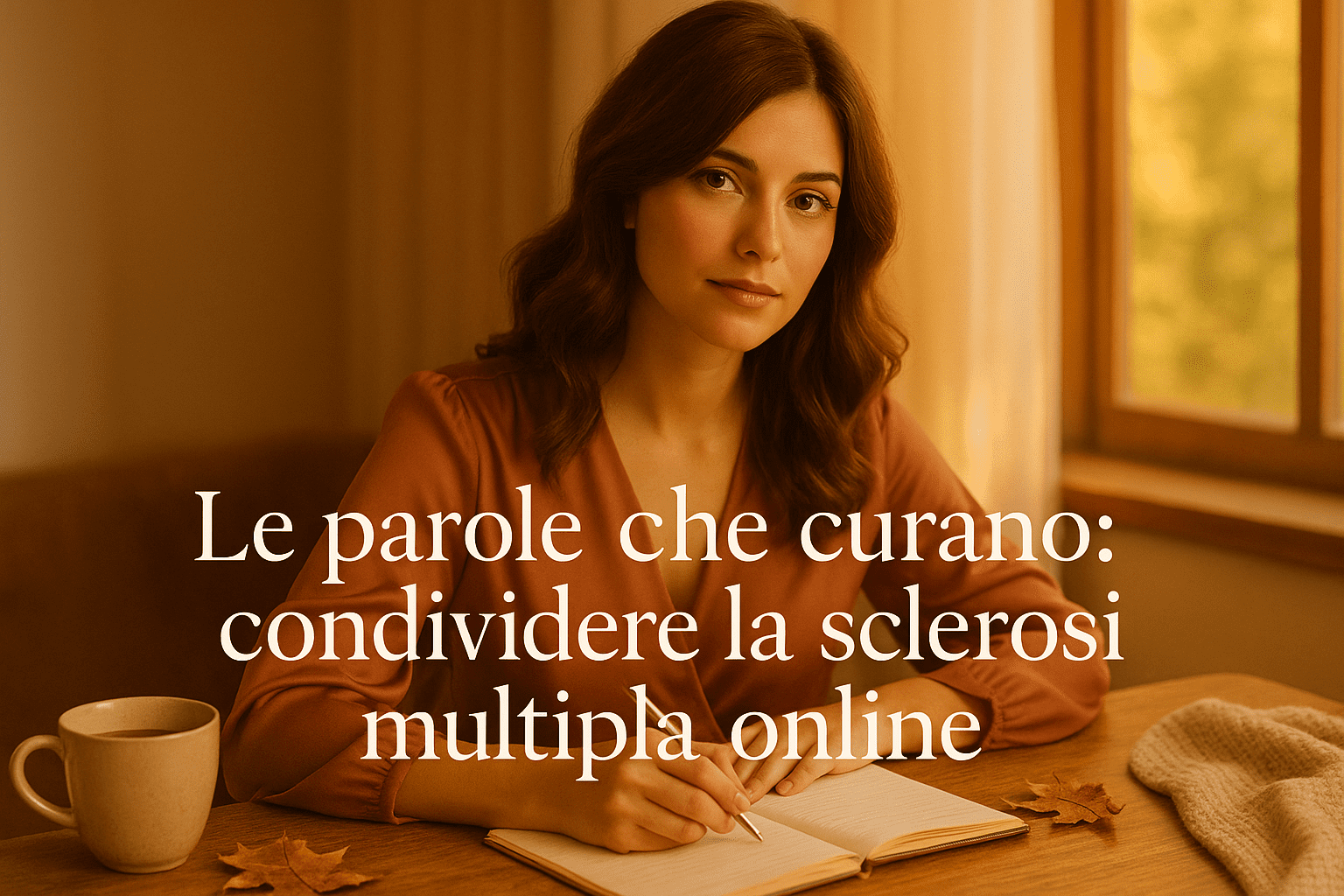 Condividere la sclerosi multipla online: le parole che curano